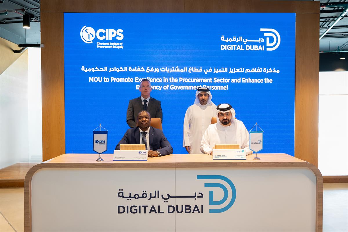 Digital Dubai Partners with CIPS to Promote Excellence in Strategic Procurement 